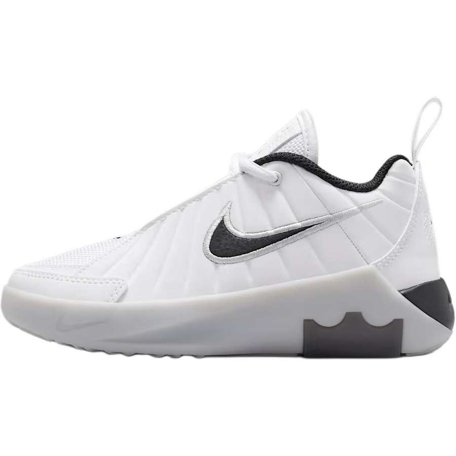 Nike Nike LeBron Witness 9 Low top Children's Basketball Shoes White/Unisex Gray/Black Kids'