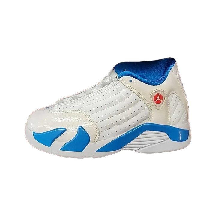 Jordan Jordan Air Jordan 14 Mid top Basketball Shoes White Kids'
