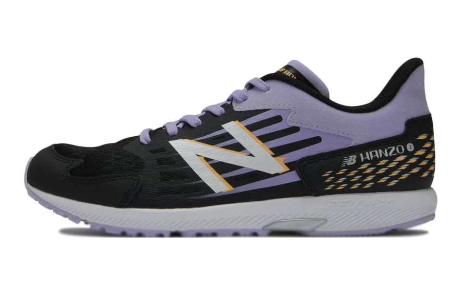 New Balance New Balance J V6 Lace L6 Mid top Kids' Running Shoes Black Purple Kids'