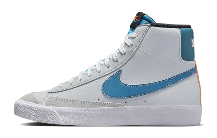 Nike Nike Blazer Mid '77 GS 'Pure Platinum Laser Blue'