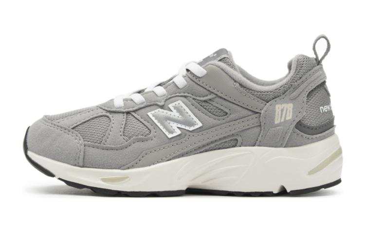 New Balance New Balance NB 878 Comfortable Abrasion Resistant Low top Running Shoes Gray Children Aged 3 7 Years Old