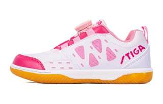 Stiga Slip Resistant Abrasion Resistant Low top Kids' Training Shoes Pink Teenagers