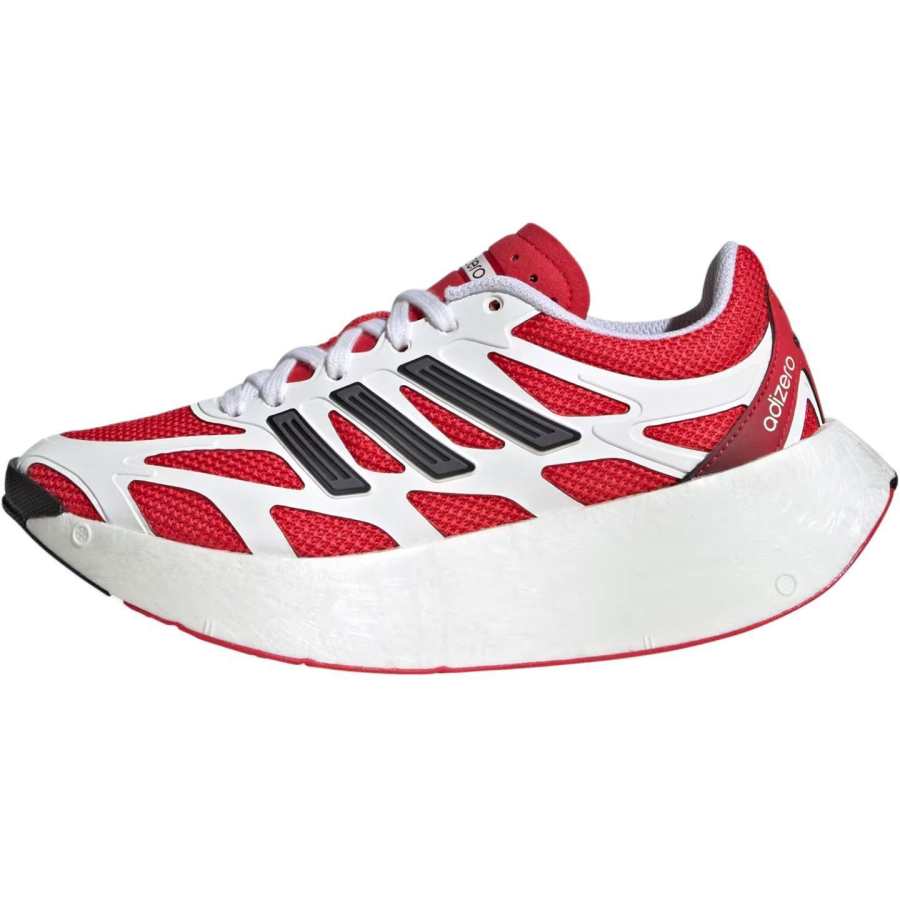 Adidas Adidas Adizero Aruku Abrasion Resistant Abrasion Resistant Low top Kids' Running Shoes White/Red Kids'