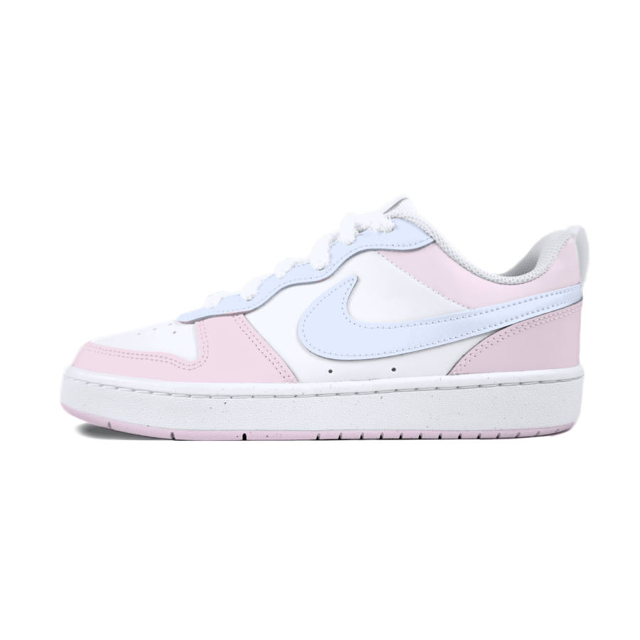 Nike Nike Court Borough Leather Low top Kids' Skateboarding Shoes Pink Teenagers