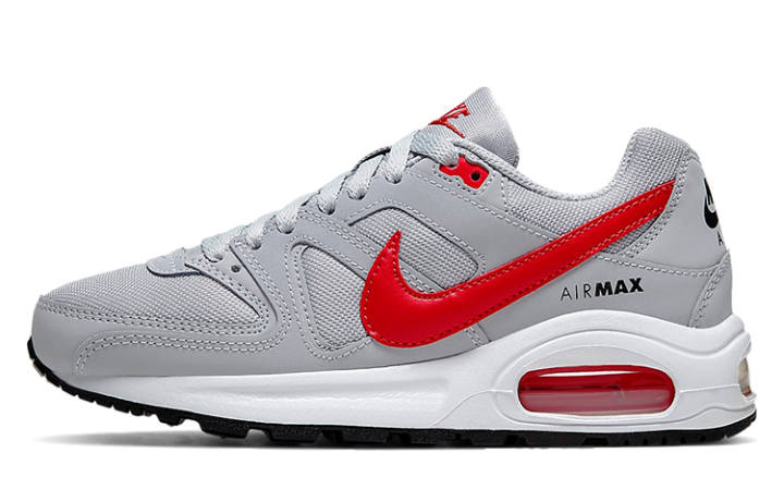 Nike Nike Air Max Command Low top Running Shoes Gray Red Unisex