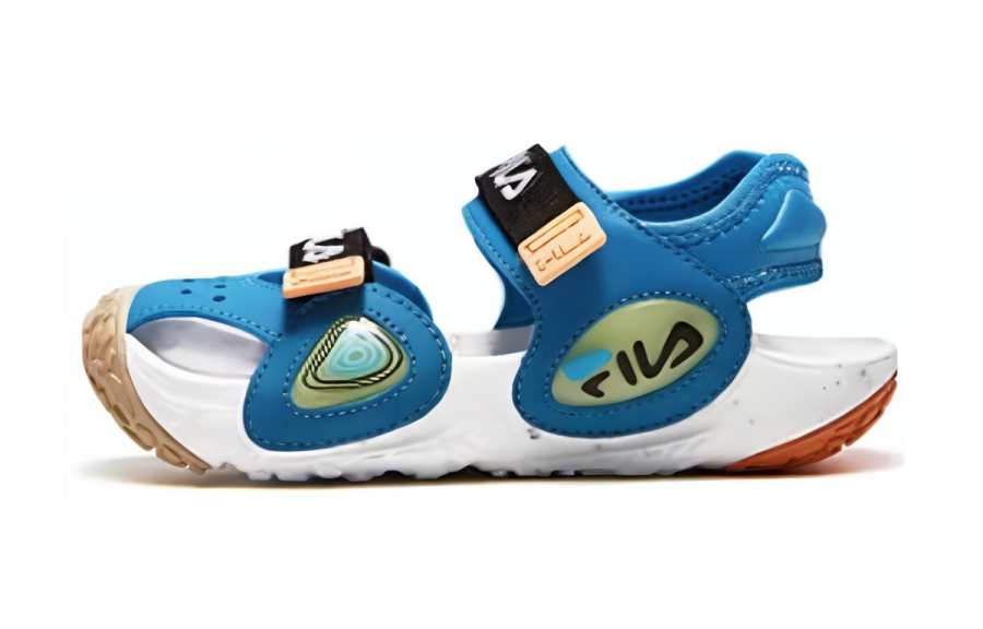 FILA KIDS Breathable And Lightweight Children's Sandals Blue White Kids'