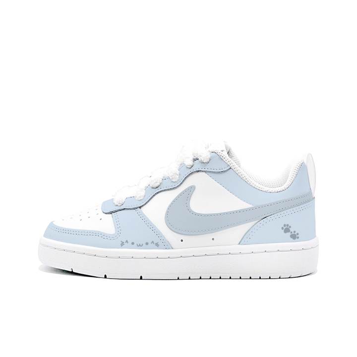 Nike Nike Court Borough Claw Machine Signal Leather Slip Resistant Cushioning Abrasion Resistant