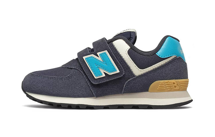 New Balance New Balance NB 574 Kids Lifestyle Shoes Space Black Children Aged 3 7 Years Old