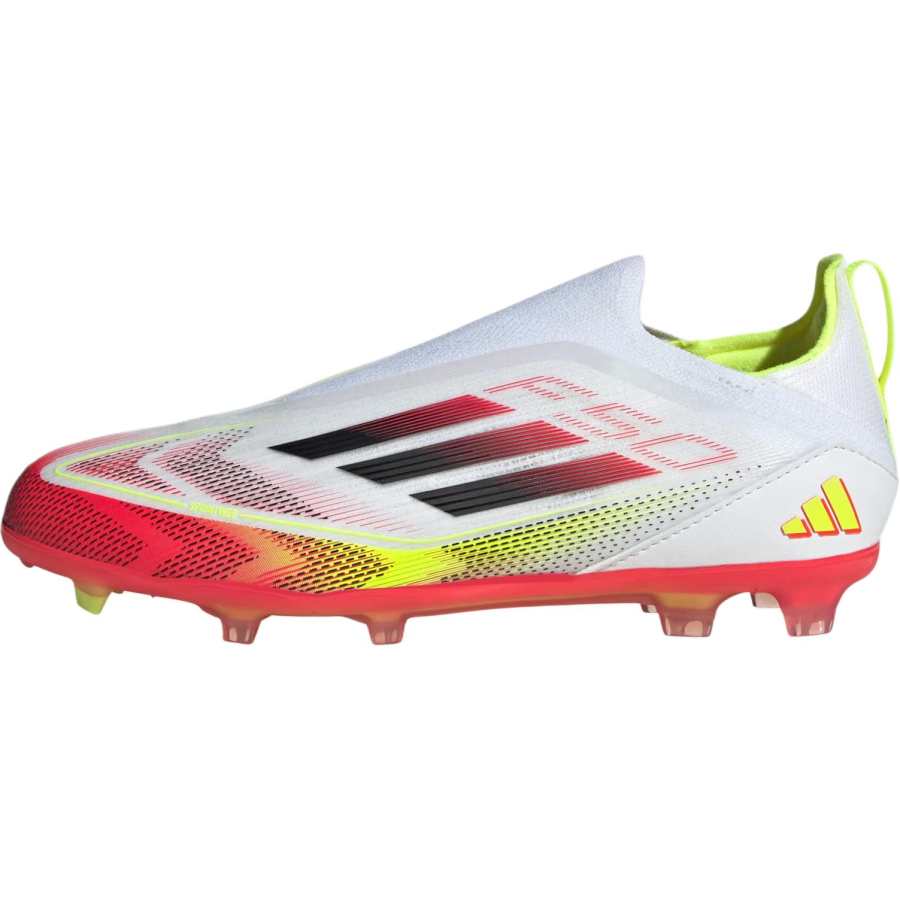 Adidas Adidas F50 ELITE Slip Resistant Abrasion Resistant Low top Kids' Soccer Shoes Cloud White/Core Black Teenagers