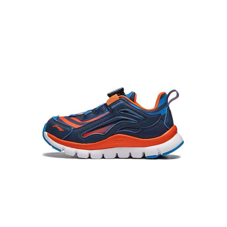 Li-Ning YOUNG Li Ning YOUNG Low top Running Shoes Dark Ship Blue, Bright Orange Kids'