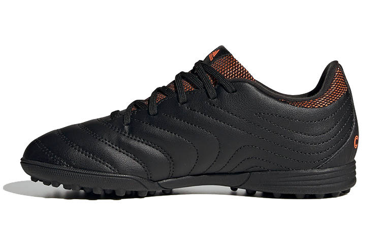 Adidas Adidas Copa 20.3 TF Breathable Low top Kids' Soccer Shoes Black Orange Kids'