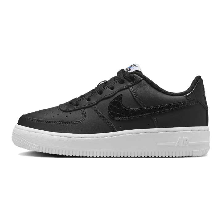 Nike Nike Air Force 1 Slip Resistant Slip Resistant Low top Kids' Skateboarding Shoes Black Kids'