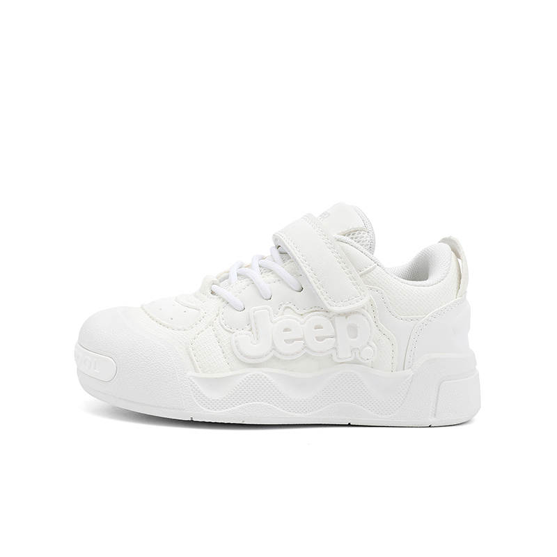 Jeep Abrasion Resistant Kids' Skateboarding Shoes Snowball White Kids'