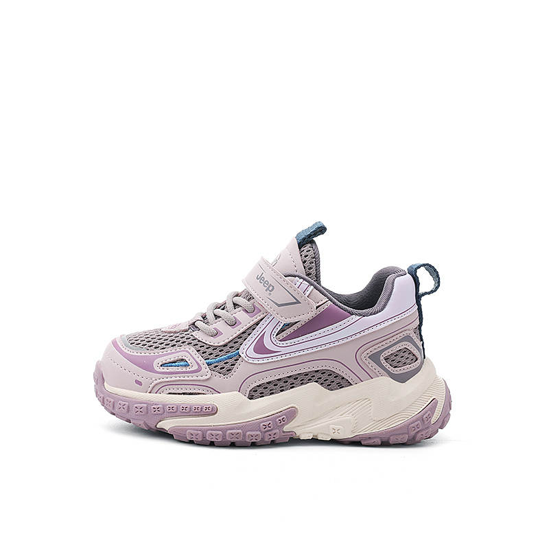 Jeep Abrasion Resistant Low top Kids' Running Shoes Violet Kids'