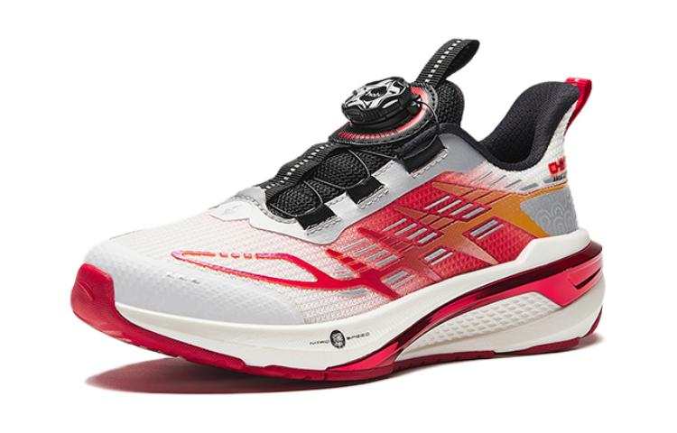 Antakids Comfortable And Trendy Low top Running Shoes White Red Teenagers