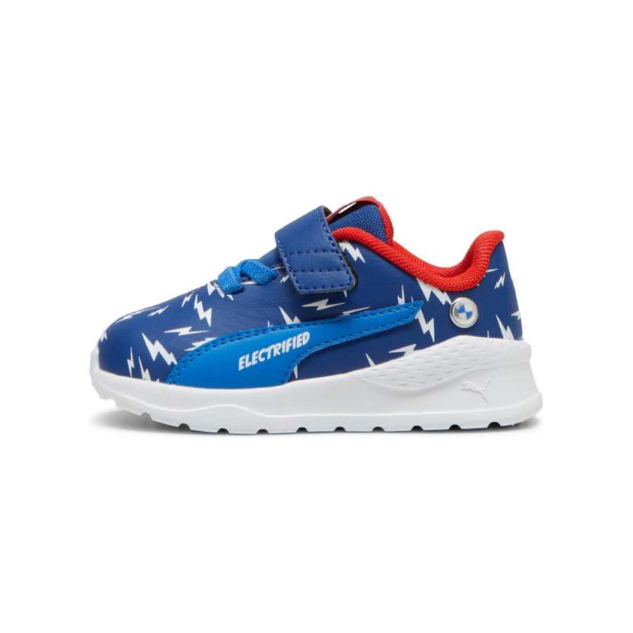 PUMA BMW Motorsport Low top Toddler Shoes Blue Red White Infant And Toddler