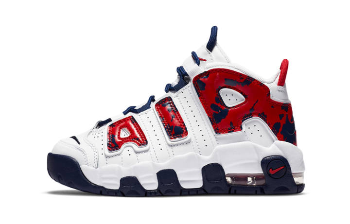 Nike Nike Air More Uptempo Red Navy Camo PS