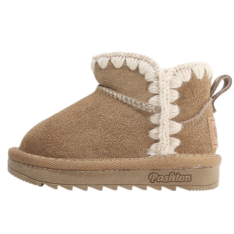 MAIBUXIONG Fleece Lined Versatile Casual Comfortable Toddler Shoes Infant And Toddler
