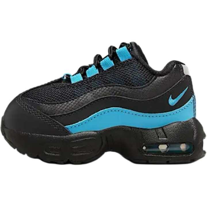 Nike Nike Air Max 95 Low top Toddler Shoes Black Blue Infant And Toddler