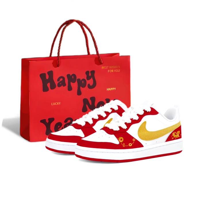 Nike Nike Court Borough Instant Wealth Leather Cushioning Abrasion Resistant Cushioning, Wear Resistant Low top