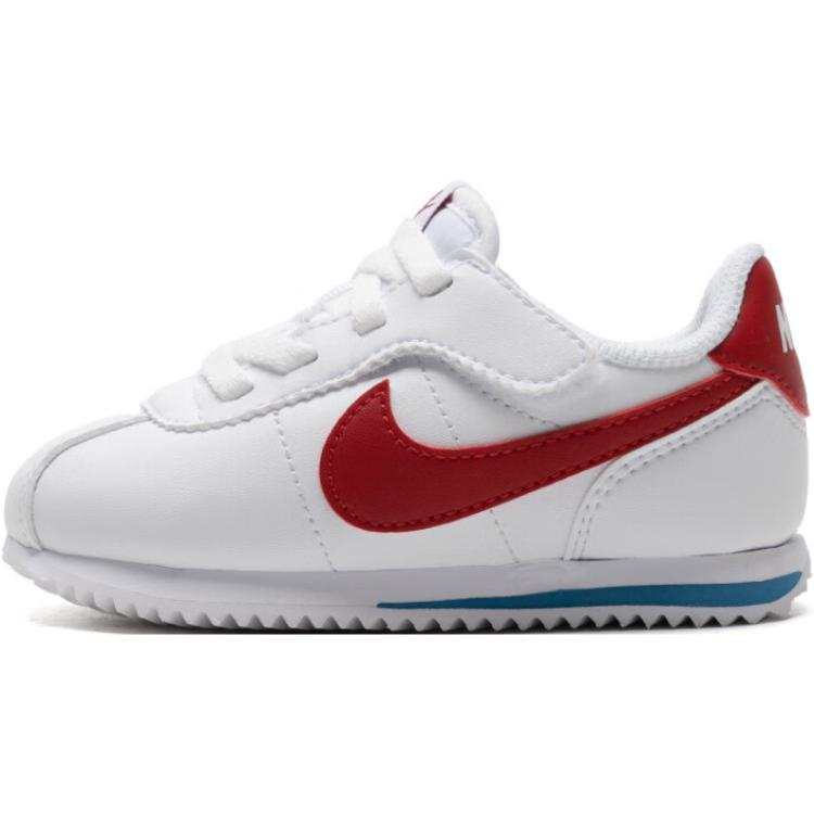 Nike Nike Cortez EasyOn Comfortable Low top Toddler Shoes White Red Infant And Toddler