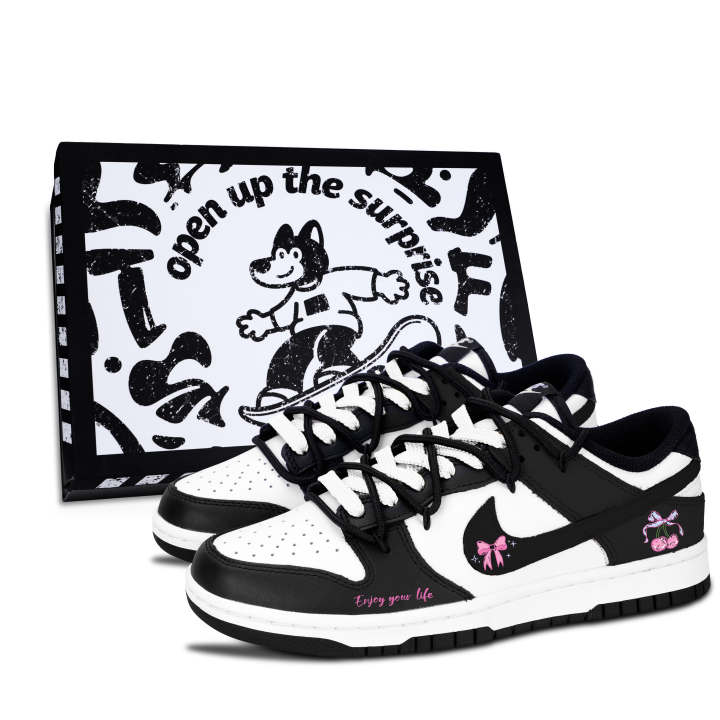 Nike Nike Dunk Enjoy Life Leather Slip Resistant Abrasion Resistant Slip Resistant Abrasion Resistant Low top