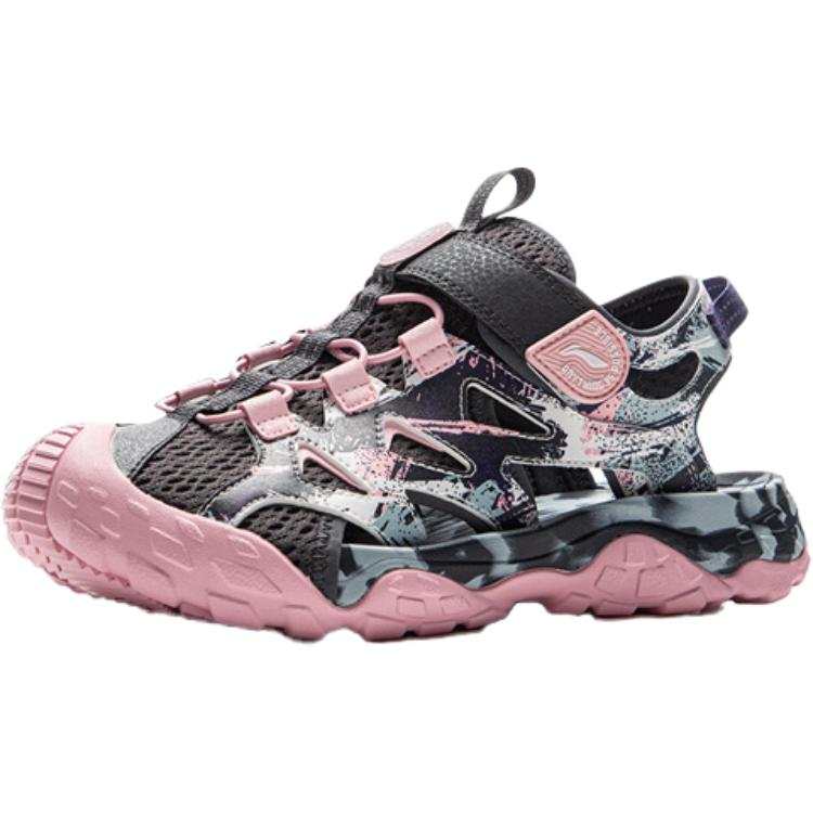 Li-Ning YOUNG Li Ning YOUNG Outdoor Synthetic Leather, Textile Low top Sandal Pink Teenagers