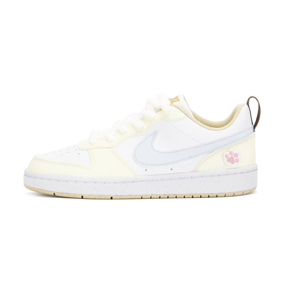 Nike Nike Court Borough COURT BORO Synthetic Leather Slip Resistant Abrasion Resistant Slip Resistant Abrasion Resistant