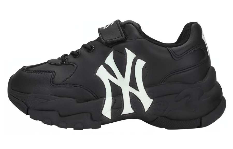 MLB A Anti Kick Cushioning Anti Kick Cushioning Low top Kids Lifestyle Shoes Black White Kids'