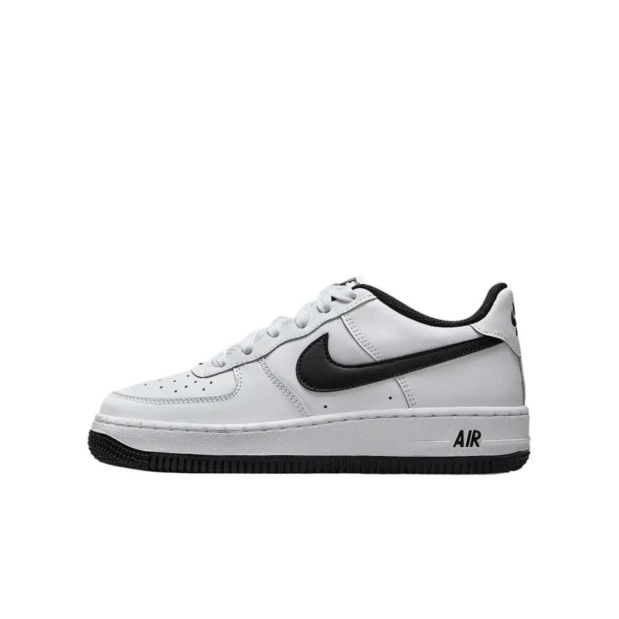 Nike Nike Air Force 1 Mid top Kids' Skateboarding Shoes White Black Kids'