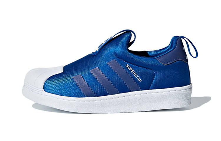 Adidas Originals SUPERSTAR 360 C Abrasion Resistant Abrasion Resistant Low top Skateboard Shoes Blue White