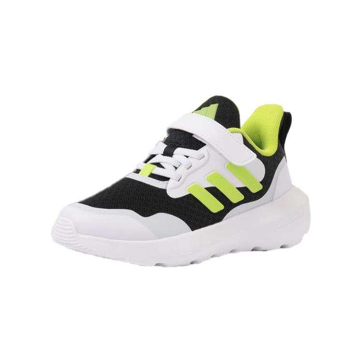 Adidas Adidas FORTARUN 3.0 Anti Kick And Abrasion Resistant Low top Toddler Shoes Black White Infant And Toddler