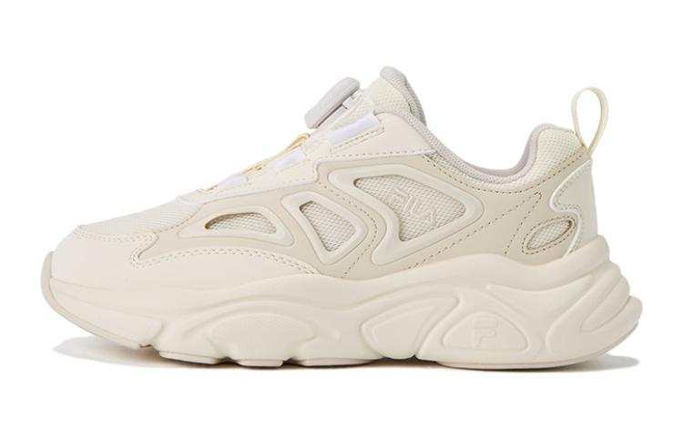 FILA KIDS Synthetic Leather Low top Kids' Running Shoes Ecru Kids'