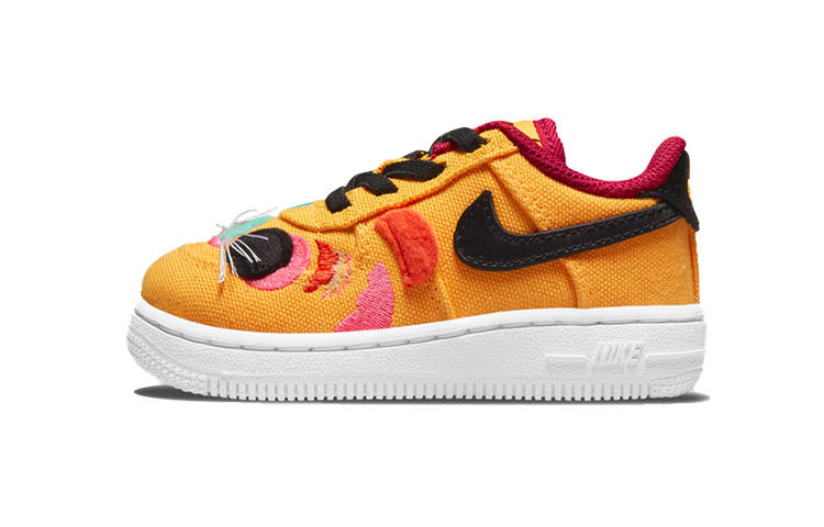 Nike Nike Air Force 1 LV8 'The Year Of Tiger' Comfortable Low top Toddler Shoes Yellow Infant And Toddler
