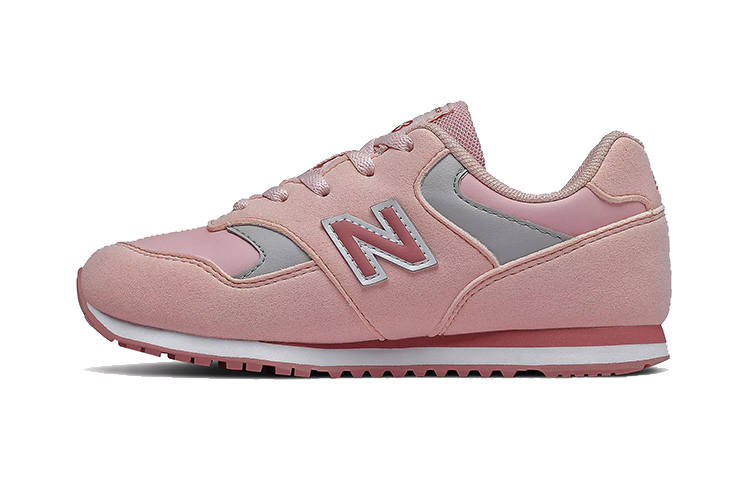 New Balance New Balance NB 393 Cushioning Slip Resistant Breathable Casual Shoes Pink Children Aged 3 7 Years Old