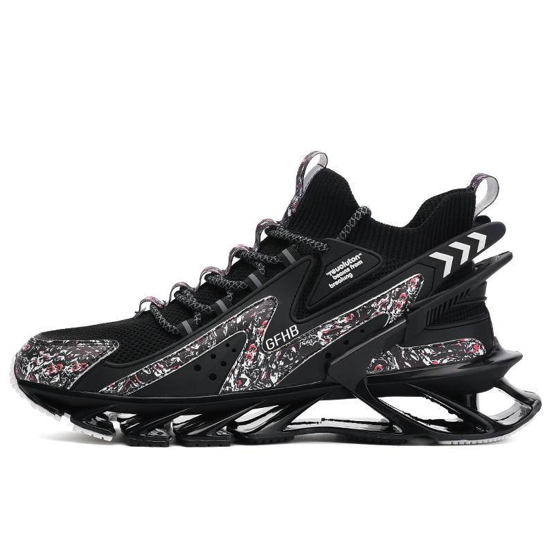 GONGFUHUOBAN Fabric Cushioning Abrasion Resistant Cushioning, Wear Resistant Mid top Kids' Running Shoes Teenagers