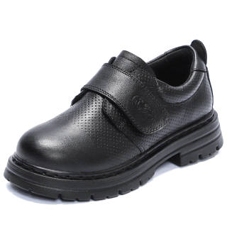 Moffett Kids' Leather Shoes Black Kids'