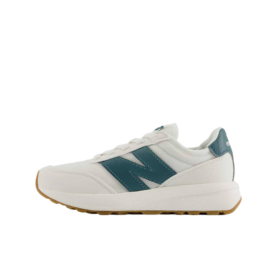 New Balance New Balance 370 Kids' Running Shoes Bright Green/Mirror Gray