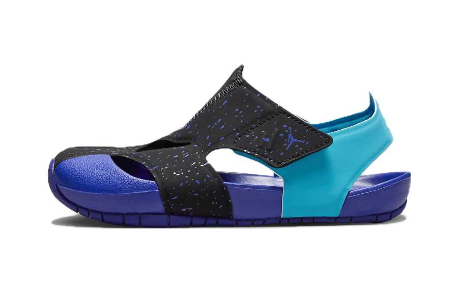 Jordan Jordan Flare Slip on Slip Resistant Anti Kick Children's Sandals Black Blue Purple Children Aged 3 7 Years Old