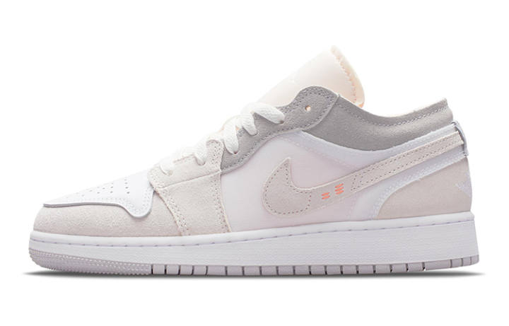 Jordan Jordan 1 Low 'Inside Out Cream White Light Grey' GS
