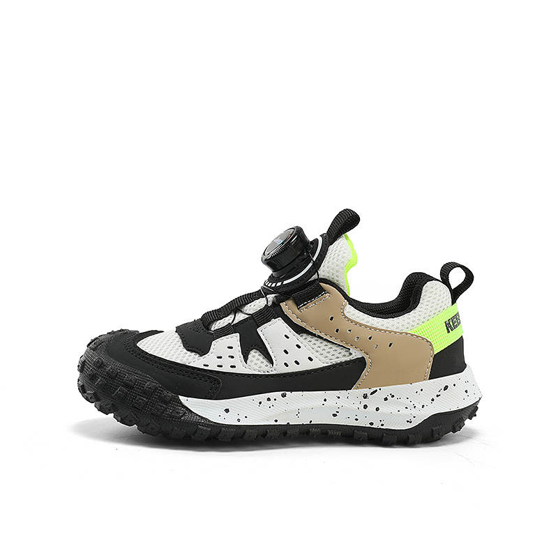 Jeep Synthetic Leather, Textile Abrasion Resistant Slip Resistant Low top Kids' Running Shoes Teenagers