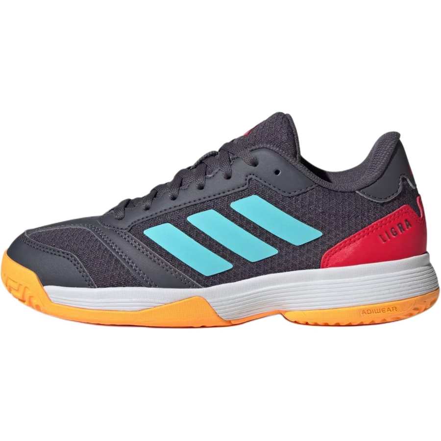 Adidas Adidas Ligra 8 Breathable Support Breathable Support Low top Training Shoes Gray Blue Kids'