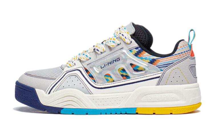 Li-Ning YOUNG Li Ning YOUNG Sports Life Collection Ollie Pro 1.0 Low top Kids' Skateboarding Shoes Gray Kids'