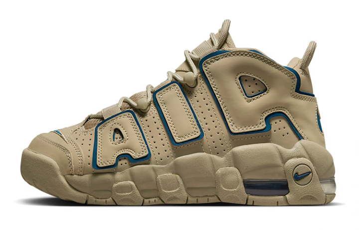Nike Nike Air More Uptempo Limestone Valerian Blue GS