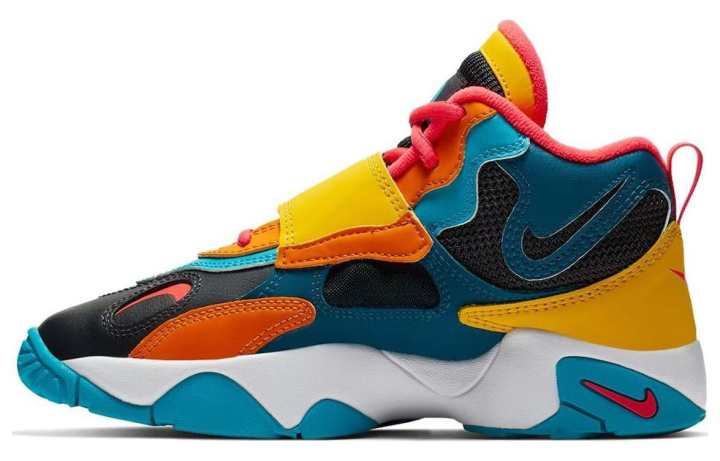 Nike Nike Air Max Speed Turf Green Abyss Amarillo Flash Crimson GS