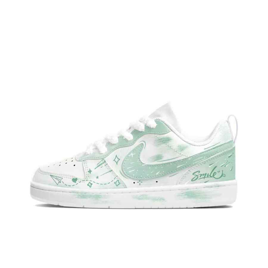 Nike Nike Court Borough Aurora Shooting Stars Cushioning Abrasion Resistant Cushioning, Wear Resistant Low top