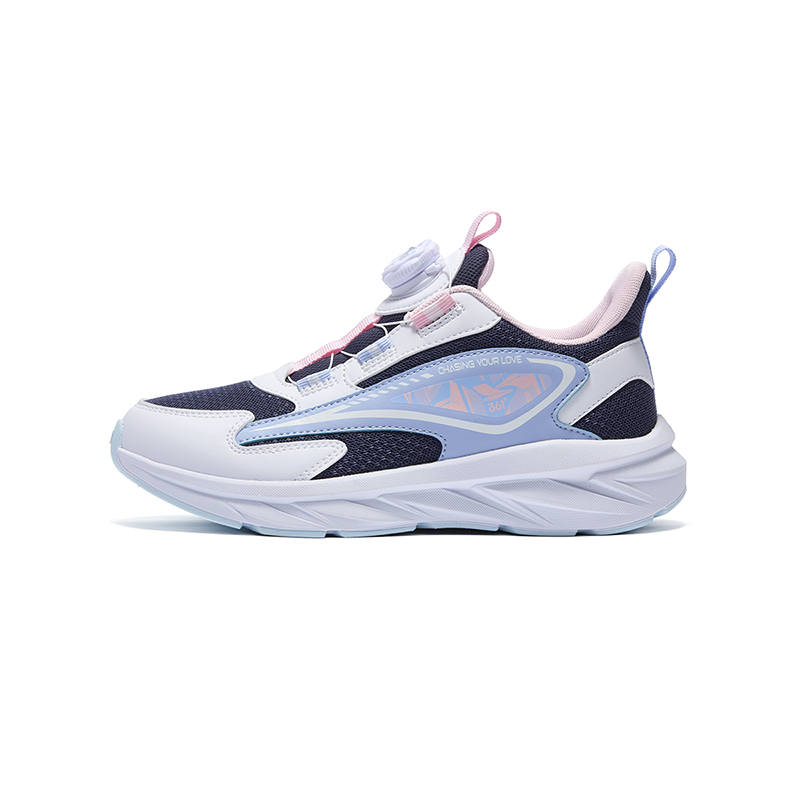 361°KIDS Synthetic Leather Low top Running Shoes Light Blue/361 Degrees White/Cherry Pink Teenagers
