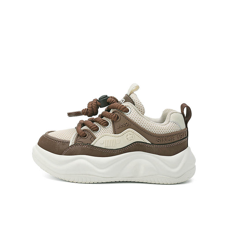Jeep Synthetic Leather, Textile Kids Lifestyle Shoes Kids'