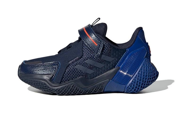 Adidas Adidas 4Uture RNR Breathable Low top Kids' Running Shoes Dark Blue Children Aged 3 7 Years Old