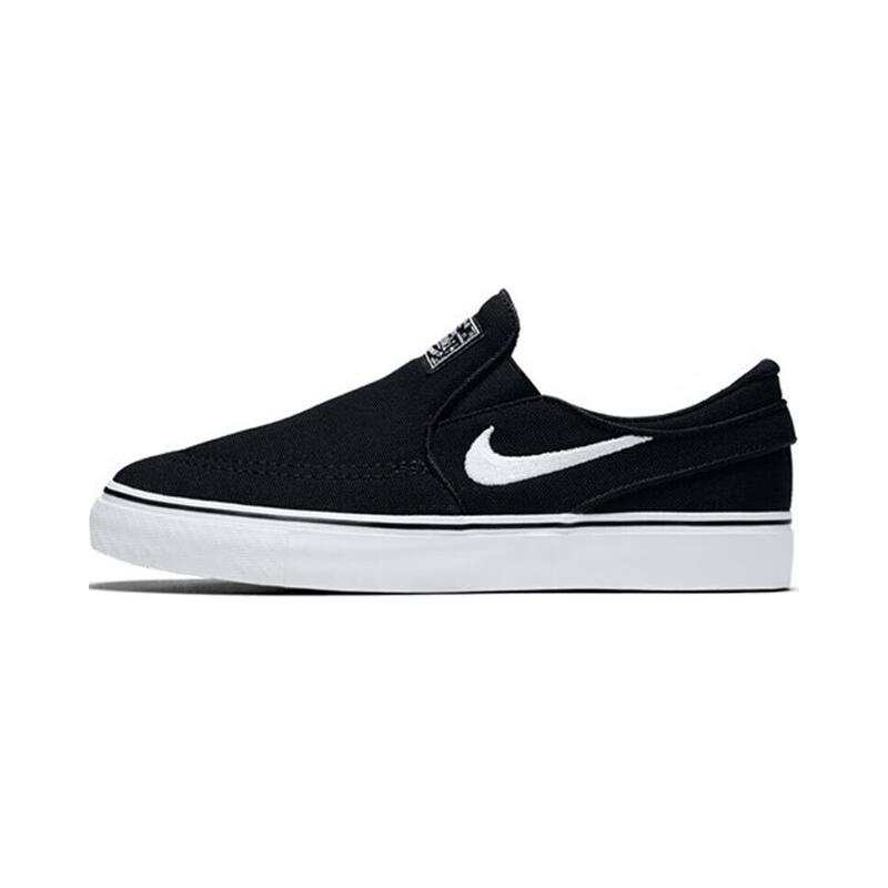 Nike Nike SB Stefan Janoski Low top Kids' Skateboarding Shoes Black White Children Aged 3 7 Years Old
